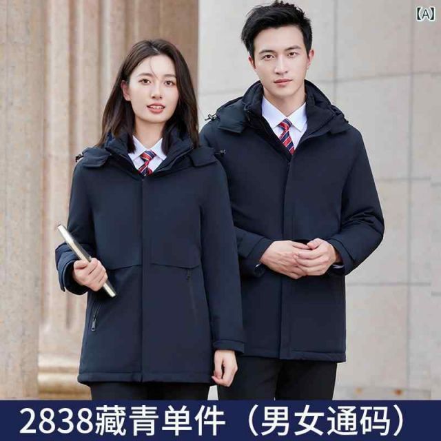 2XL 秋服 レディース ファッション オシャレ カワイイ シンプル 大人カワイイ 大きいサイズ ロゴ コットンコート メンズ コート 厚手 暖かい マルチ ウェア