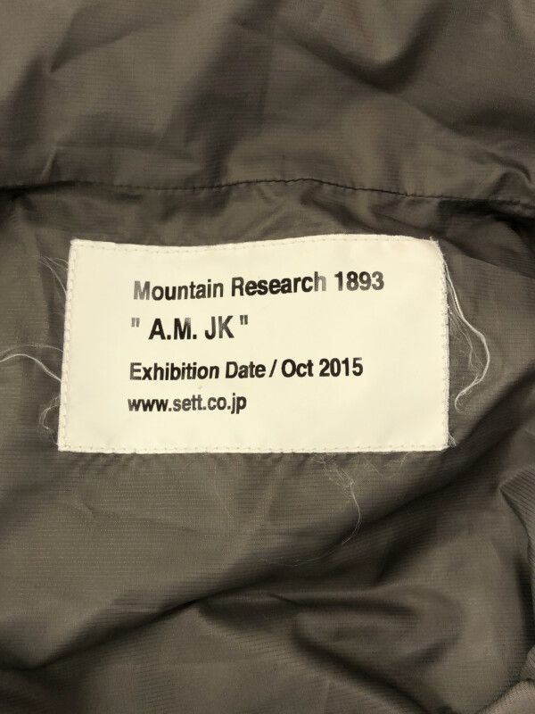 Mountain Research マウンテンリサーチ 16SS A.M JK アノラック