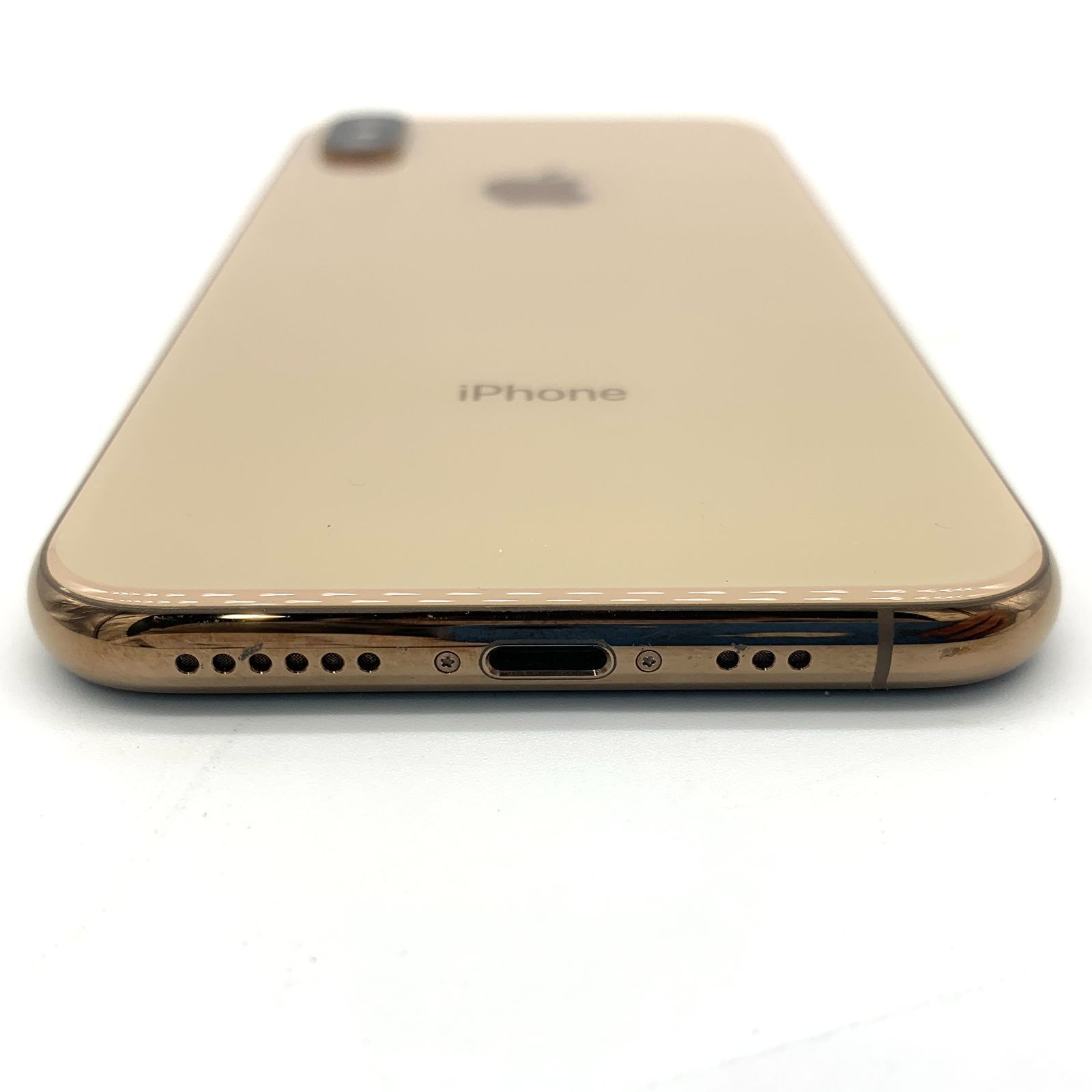 ▽SIMロック解除(docomo) iPhoneXs 64GB ゴールド - メルカリ