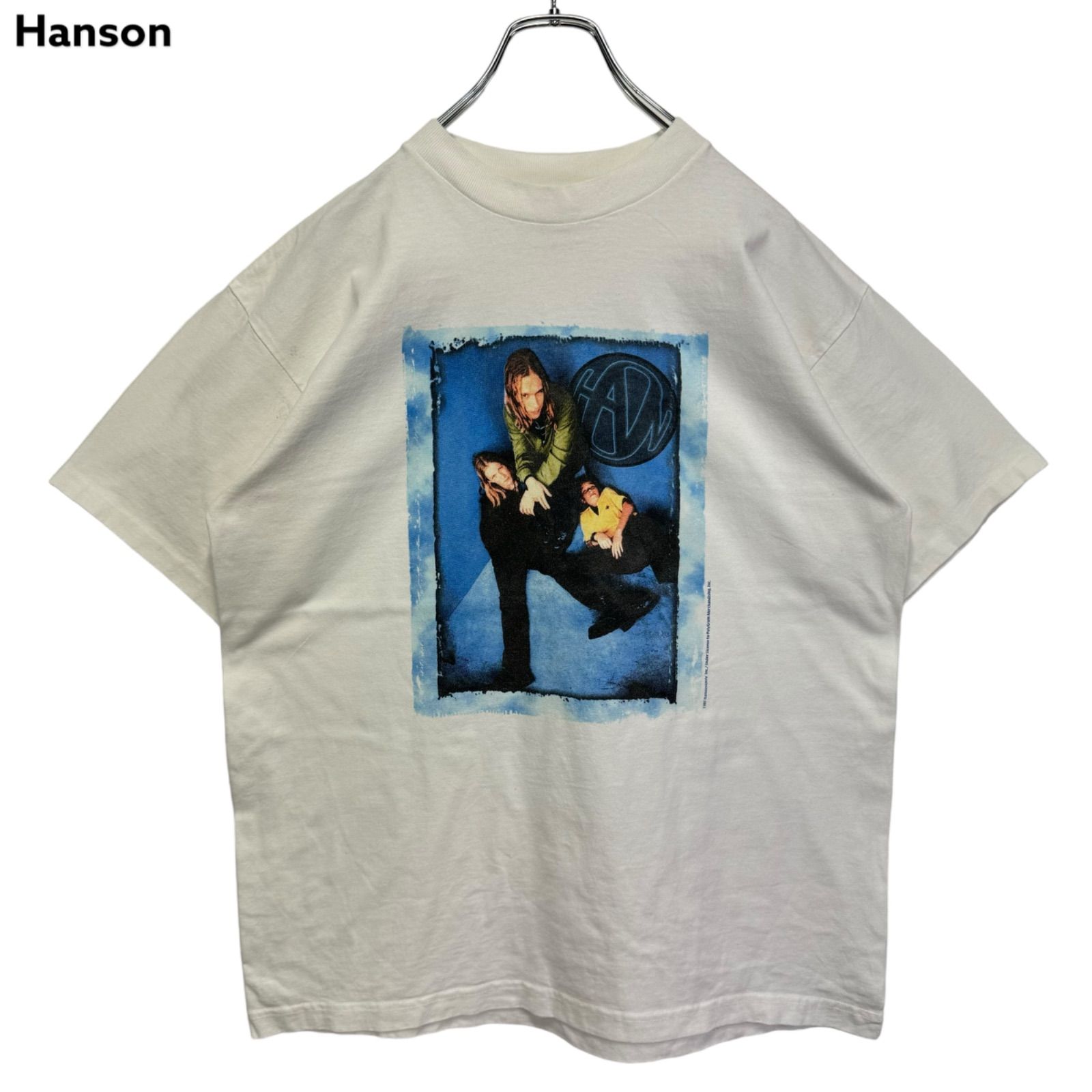 90s 1997 メキシコ製 Hanson ハンソン Tシャツ ポップロック ティーン 