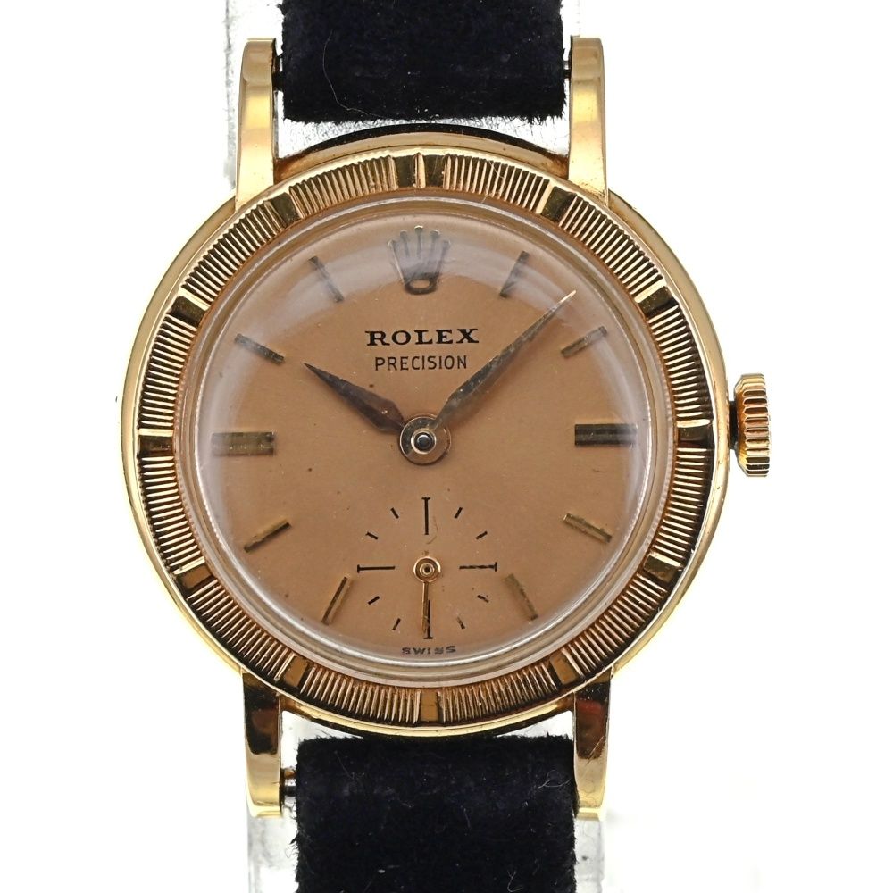 ロレックス ROLEX Ref.8823 ヴィンテージ プレシジョン K18YG スモールセコンド Cal.1100 手巻き レディース H 136755