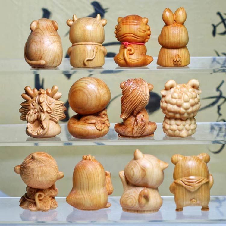 徳化白磁陶磁器12干支鼠牛虎兎竜蛇羊猿鶏犬豚家居装飾コレクション 開運 置物 干支 鼠 牛 虎 兎 竜 蛇 馬 羊 猿 鶏 犬 豚 可愛い