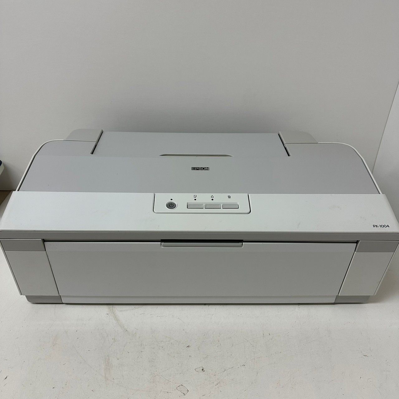 旧モデル エプソン プリンター A3ノビ インクジェット PX-1004 (CD DVDラベル印刷 ブラックインク2本搭載) - 1