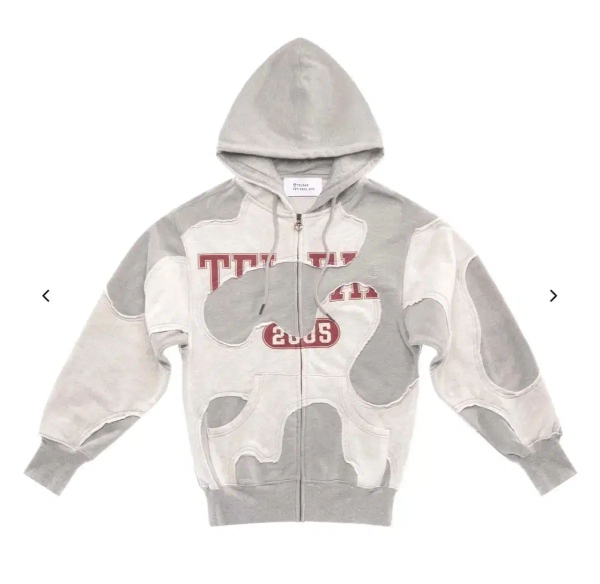 テルファー カモフラ WHO ジップアップ M|L