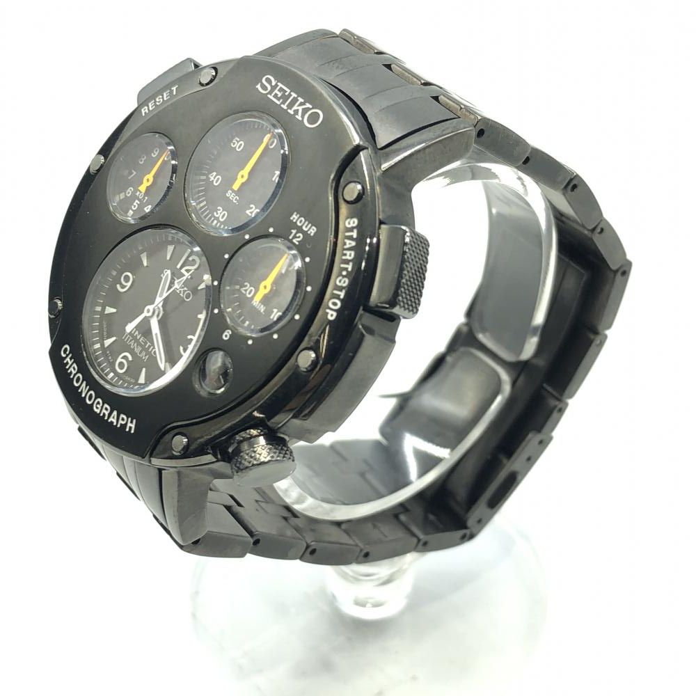 SEIKO キネティック スポーチュラ クロノグラフ SBXZ003 9T82 SEIKO キネティック スポーチュラ クロノグラフ SBXZ003 9T82