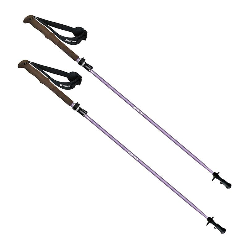 シナノ SINANO トレッキングポール フォールダー TWIST 110 パープル 95-110cm 0