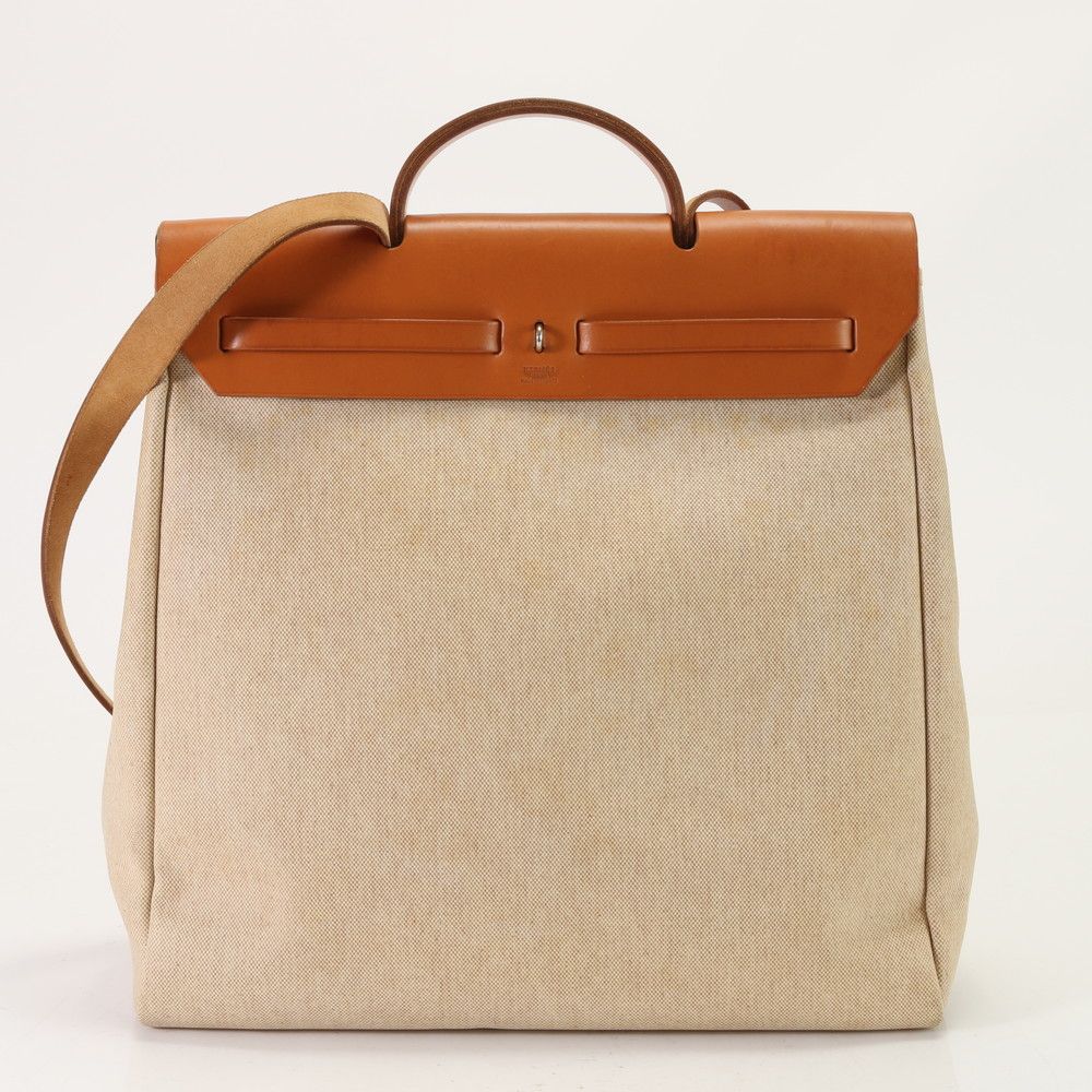 極美品 エルメス □B 刻印 エールバッグ MM レザー 2WAY ショルダー 