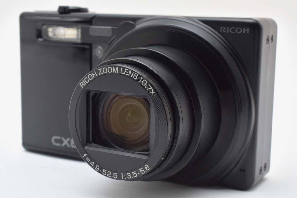 RICOH リコー コンパクトデジタルカメラ CX6 ブラック Amazon | RICOH デジタルカメラ CX6ブラック CX6-BK