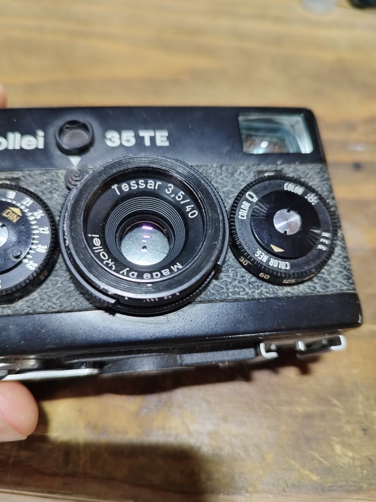 7187 良品 ローライ Rollei 35 TE 露出計OK ブラック 7187 良品 ローライ Rollei 35 TE 露出計OK ブラックの通販 by