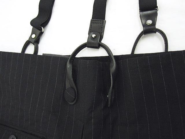 サスペンダー ストライプ