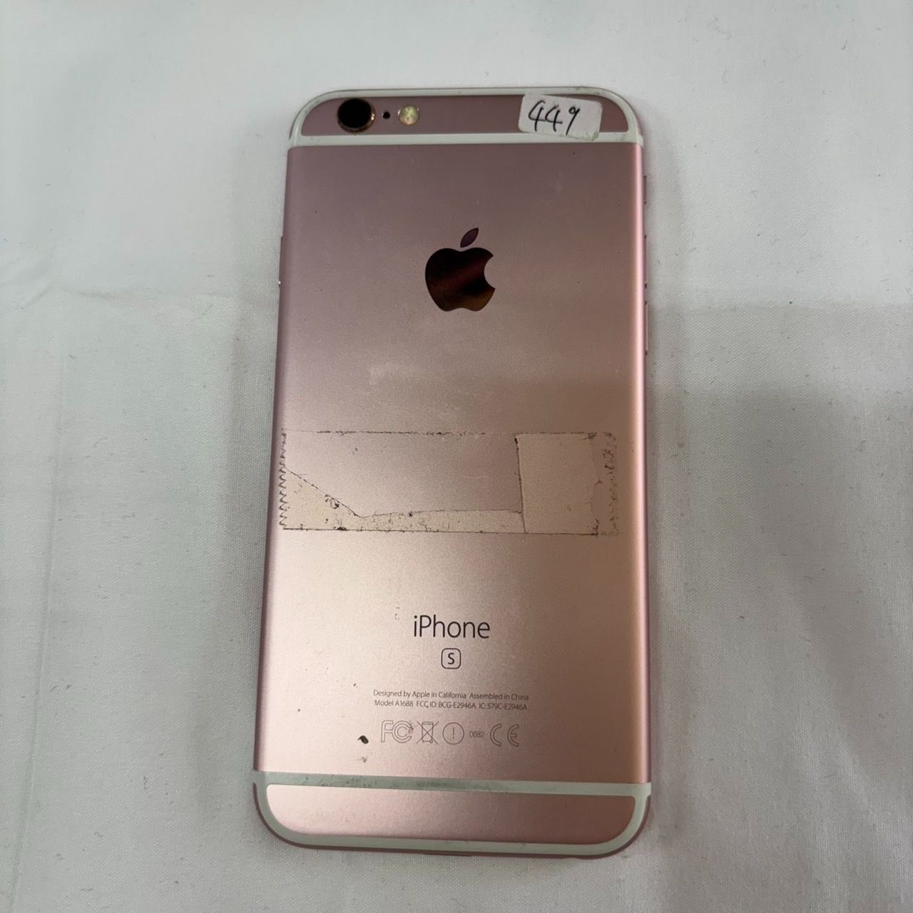 Apple iPhone 6s ローズゴールド simフリー ジャンク 62 - メルカリ