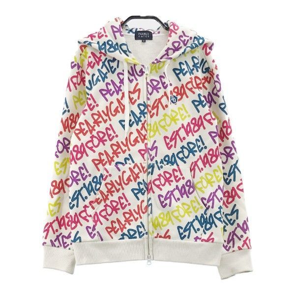 PEARLY GATES パーリーゲイツ 裏起毛 スウェット ジップパーカー