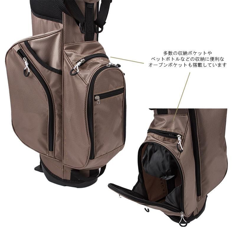 限定値下げ❣️BIG MAX スタンド式軽量キャディーバッグ美品 キャディバッグ 超軽量 1.7kg スタンド 7インチ MAXCAT スリム