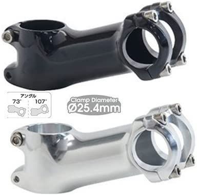 [最短即日発送] ギザ MS-28 アヘッドステム 25.4mm 73/107 シルバー/60mm(HBN10615)  送料無料