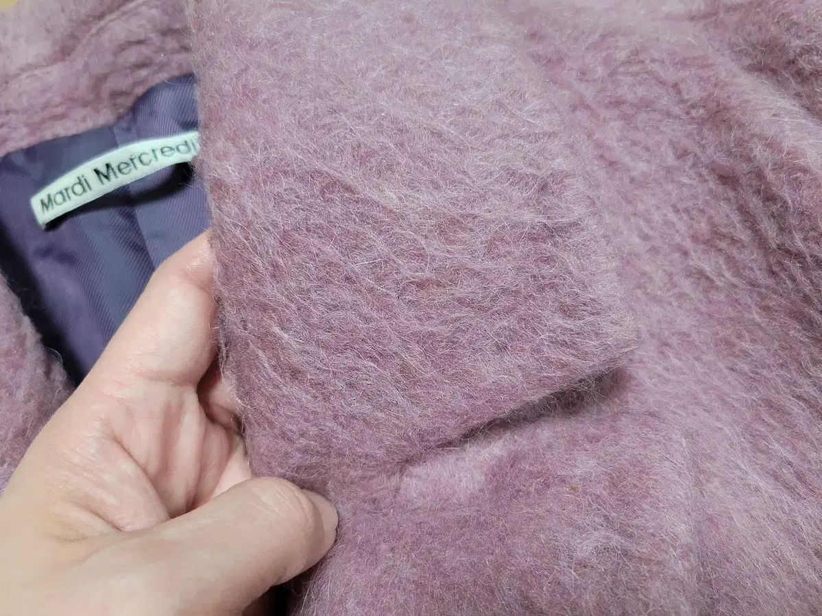 マルディメクルディ(Mardi Mercredi) モヘア コート フリーサイズ