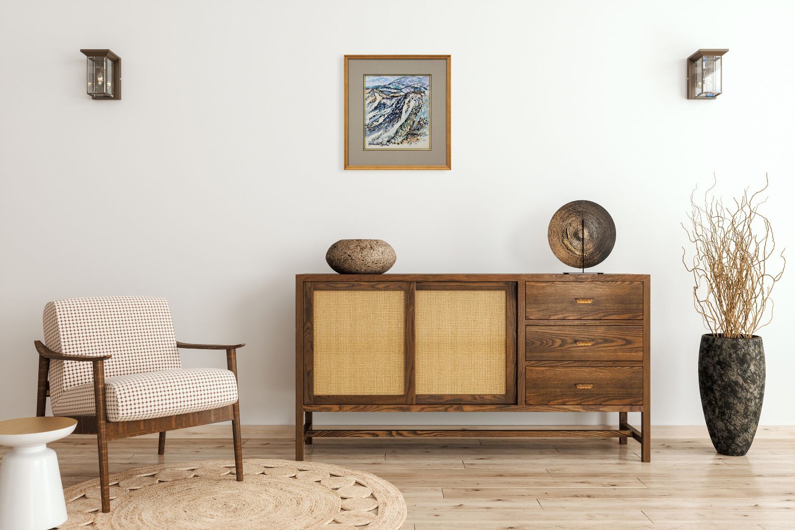 江口美春 「手稲山大回転コース」 水彩画 絵画 最新