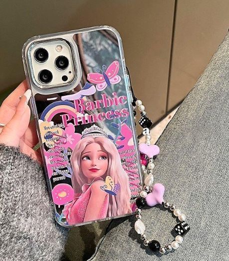 バービー クリアケース アイフォンケース 平成レトロ スマホケース 14