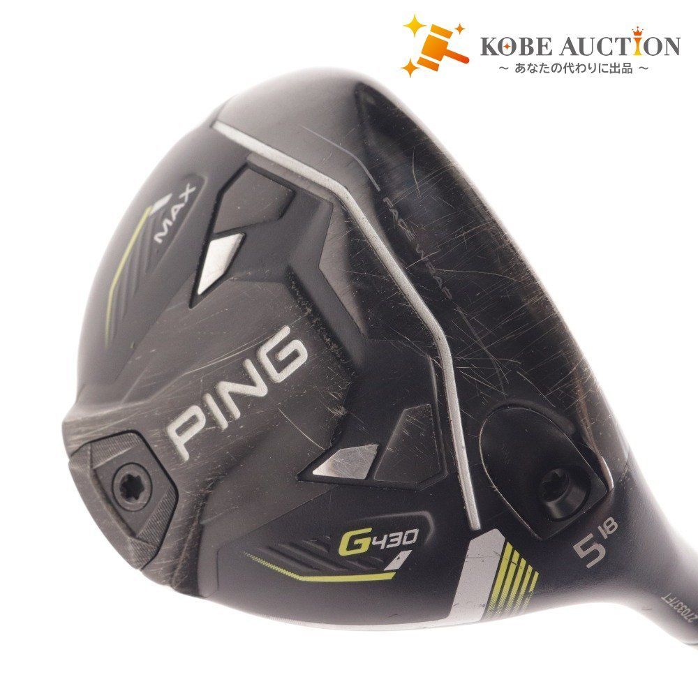 □ ピン ゴルフクラブ G430 MAX フェアウェイウッド 5 18° シャフト