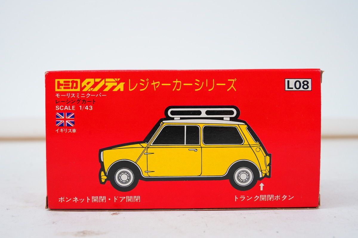 トミカダンディ　ミニクーパーサイクリング　Ｌ09 1/43 トミカダンディ ミニクーパー サイクリング L09 1/43 ミニカー