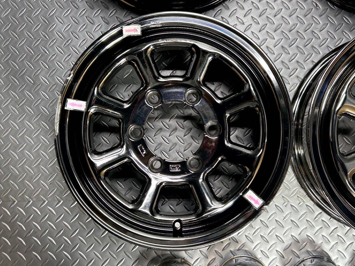 送料無料【中古】RADIANCE DAYTONA 15×6JJ+30 6穴139.7 ラディアンス 