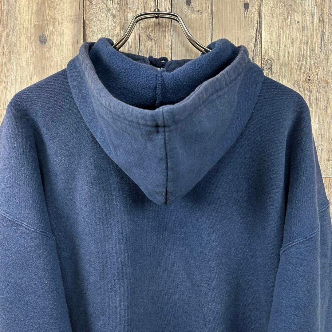 ハーフジップ パーカー