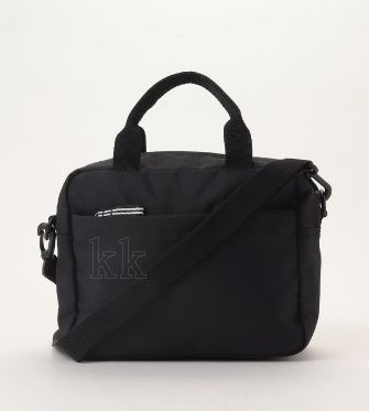 全新品 在庫処分 AC12 E BAG キッズ ロゴ2way通園バッグ agnes b