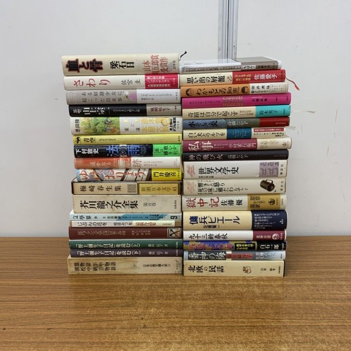 □01)【同梱不可】小説・評論などの本 文芸書まとめ売り約30冊