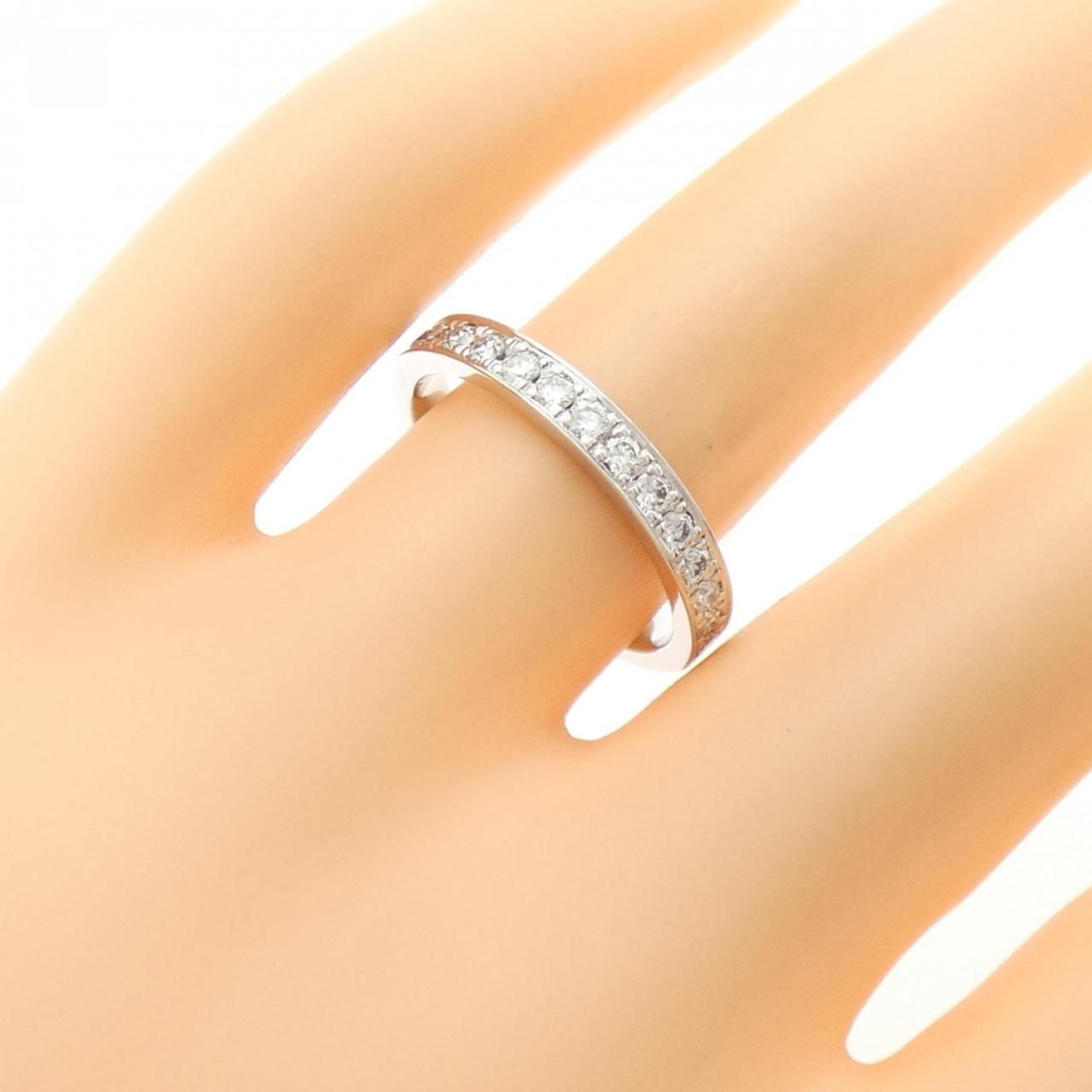 PT900 ハーフエタニティ ダイヤモンド リング 0.51CT - メルカリ