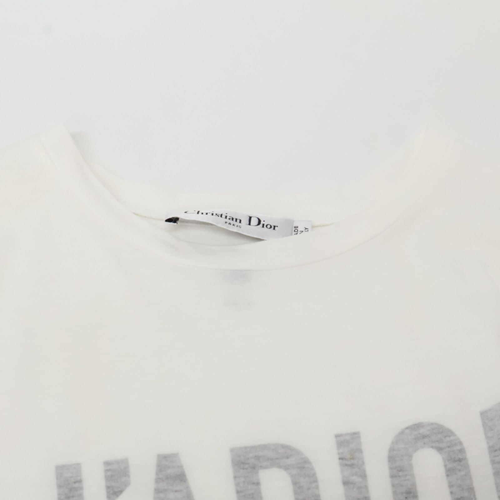 Dior ホワイト Tシャツ 新品タグ付き 8/12迄限定価格】Dior ホワイト Tシャツ 新品タグ付き - メルカリ