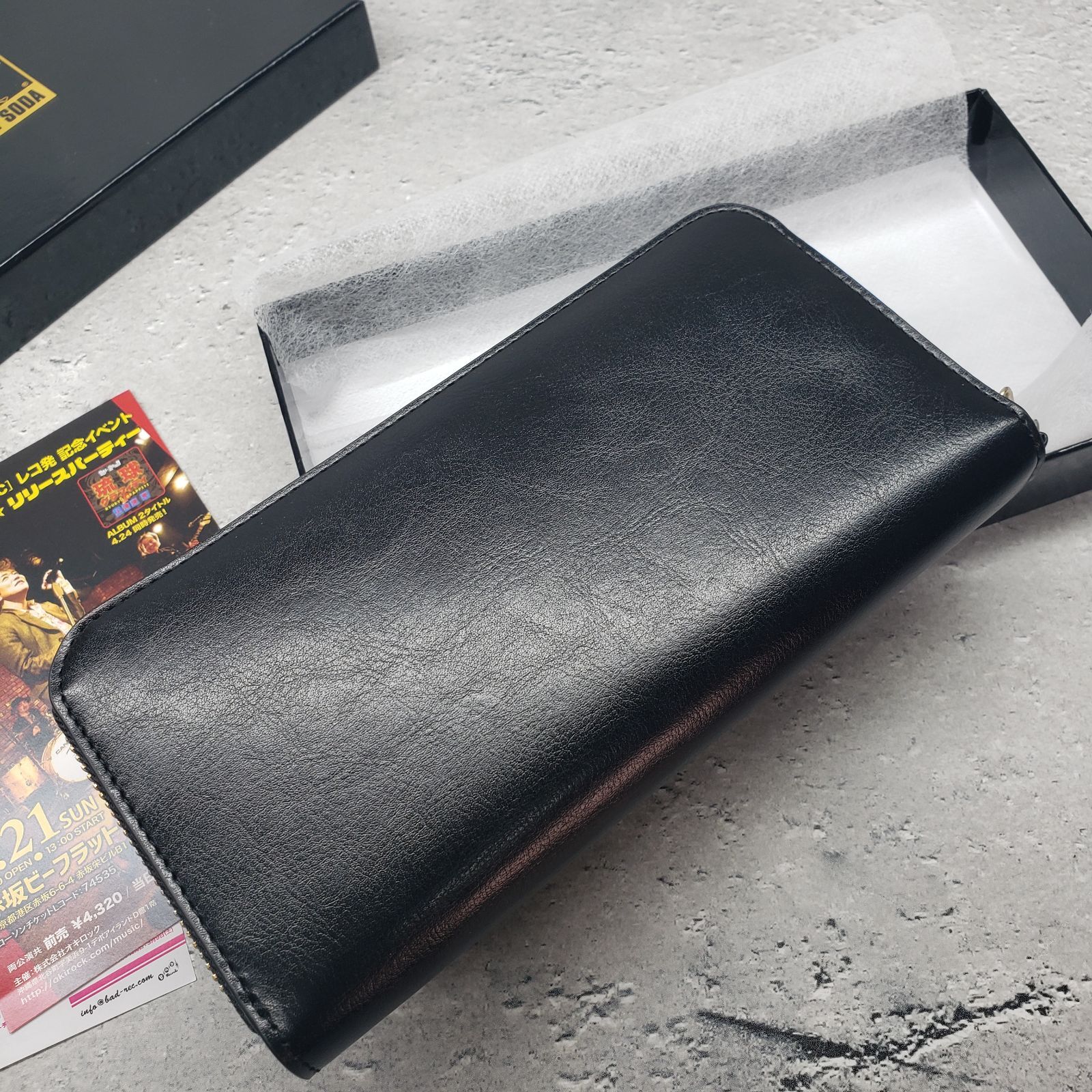 新品 CREAM SODA/クリームソーダ ラウンドファスナーウォレット ロング 