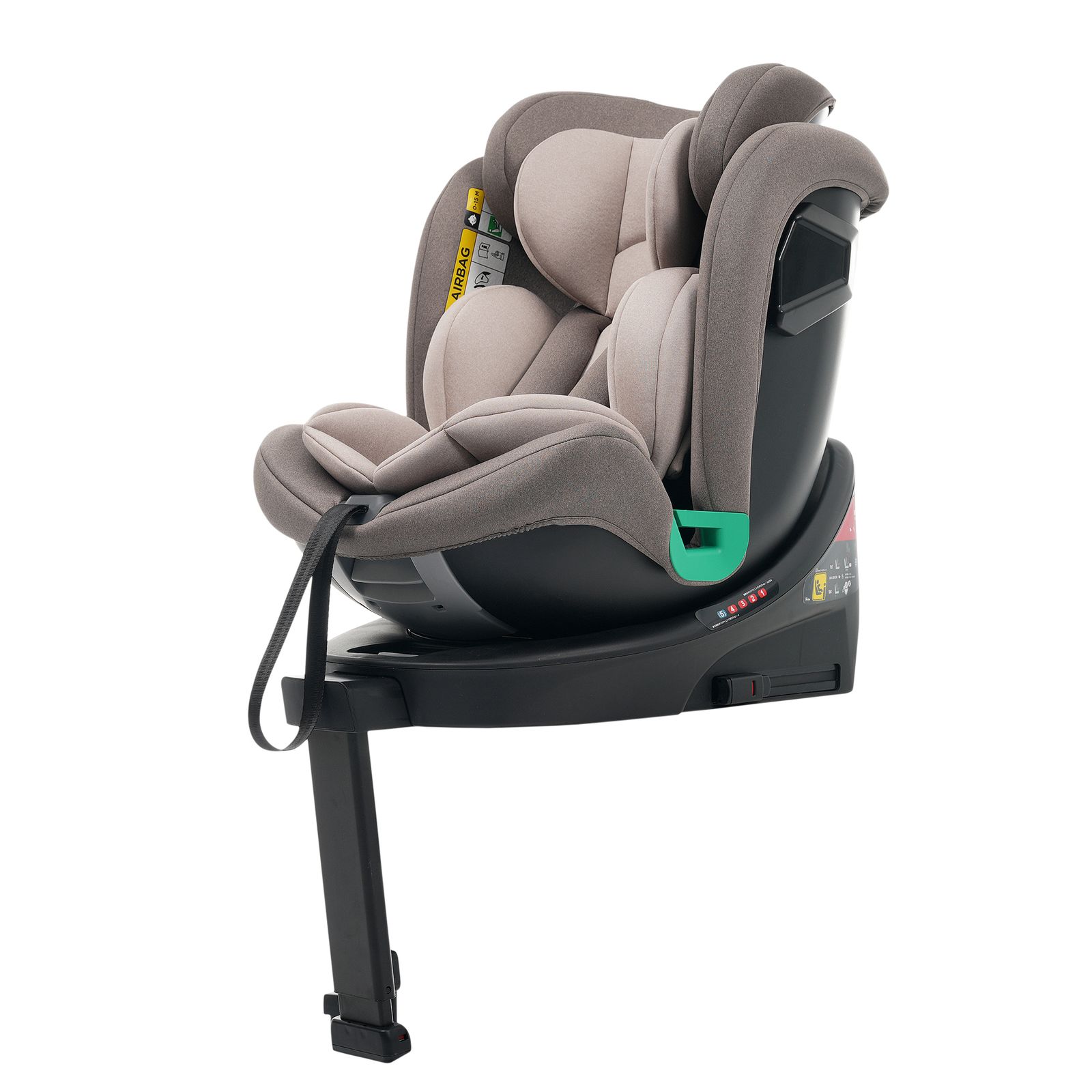 100%新品 「数量限定セール」 【サーポットレッグ】チャイルドシート 新生児 ISOFIX 0歳～12歳 360度回転式 40～150cm 後ろ向き最大150° ジュニアシート 調節可能 洗える キャノピー付き ベビーシート 出産 車用チャイルドシート