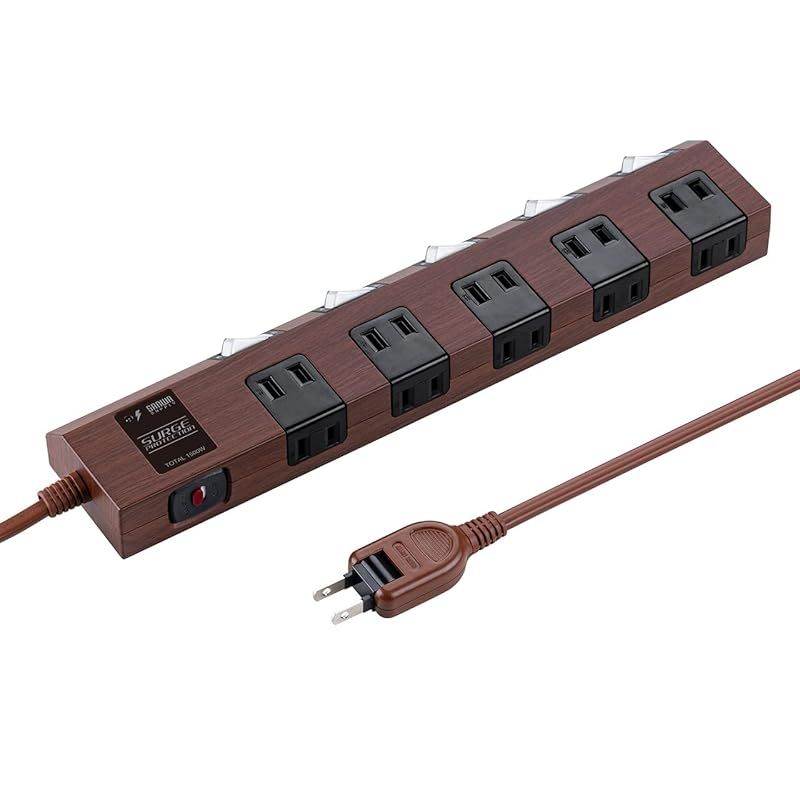 エレコム RoHs準拠OAタップ 抜け止め 3P 4個口手元スイッチ付 3Pプラグ 雷ガード 5m グレー T-WRMT3450LG/RS T-WRMT3450LG⁄RS 電源タップ 3P 4個口 手元スイッチ付 抜け止め 固定用