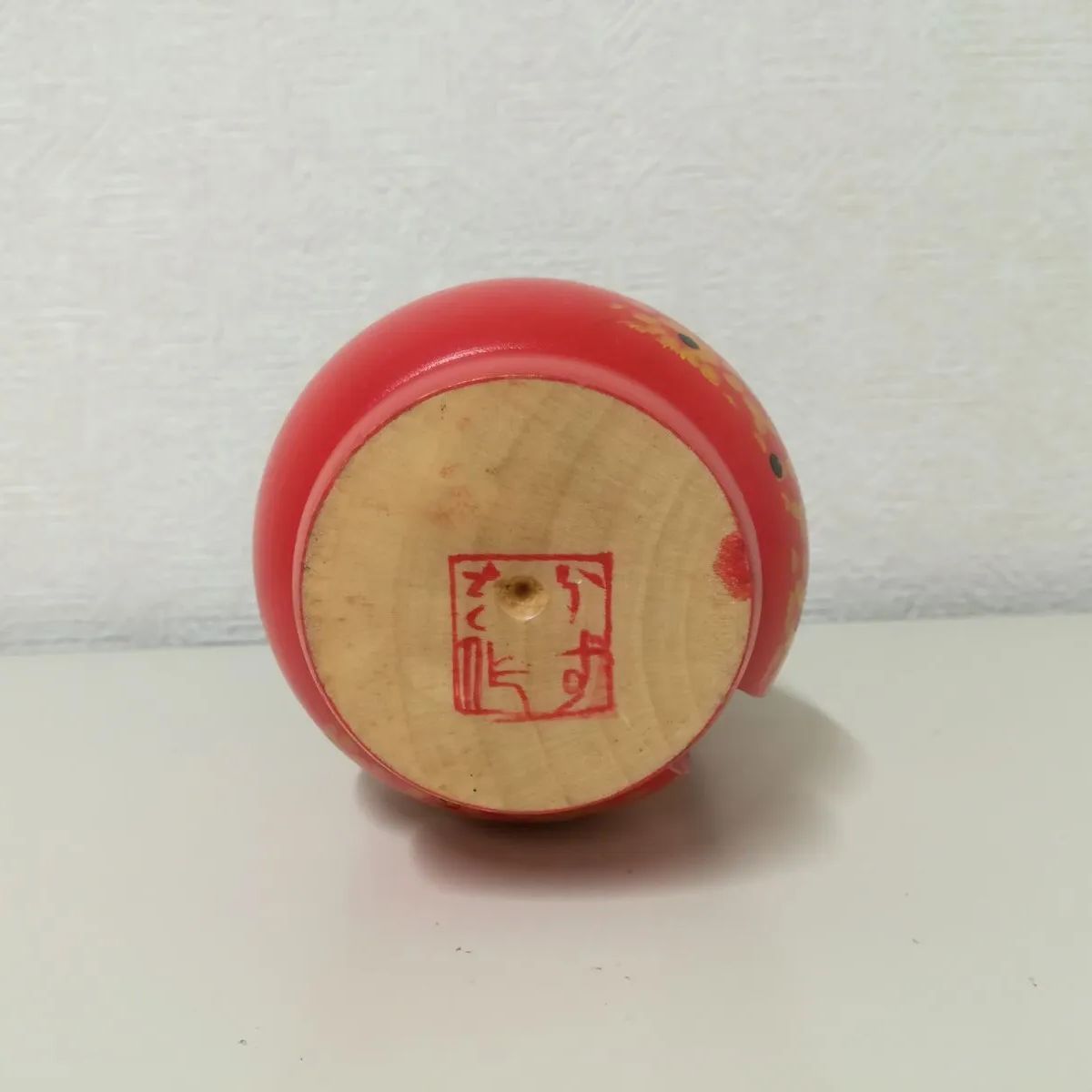 創作こけし 伝統工芸 こけし 高見沢一夫 かずを 作 中古美品 送料無料