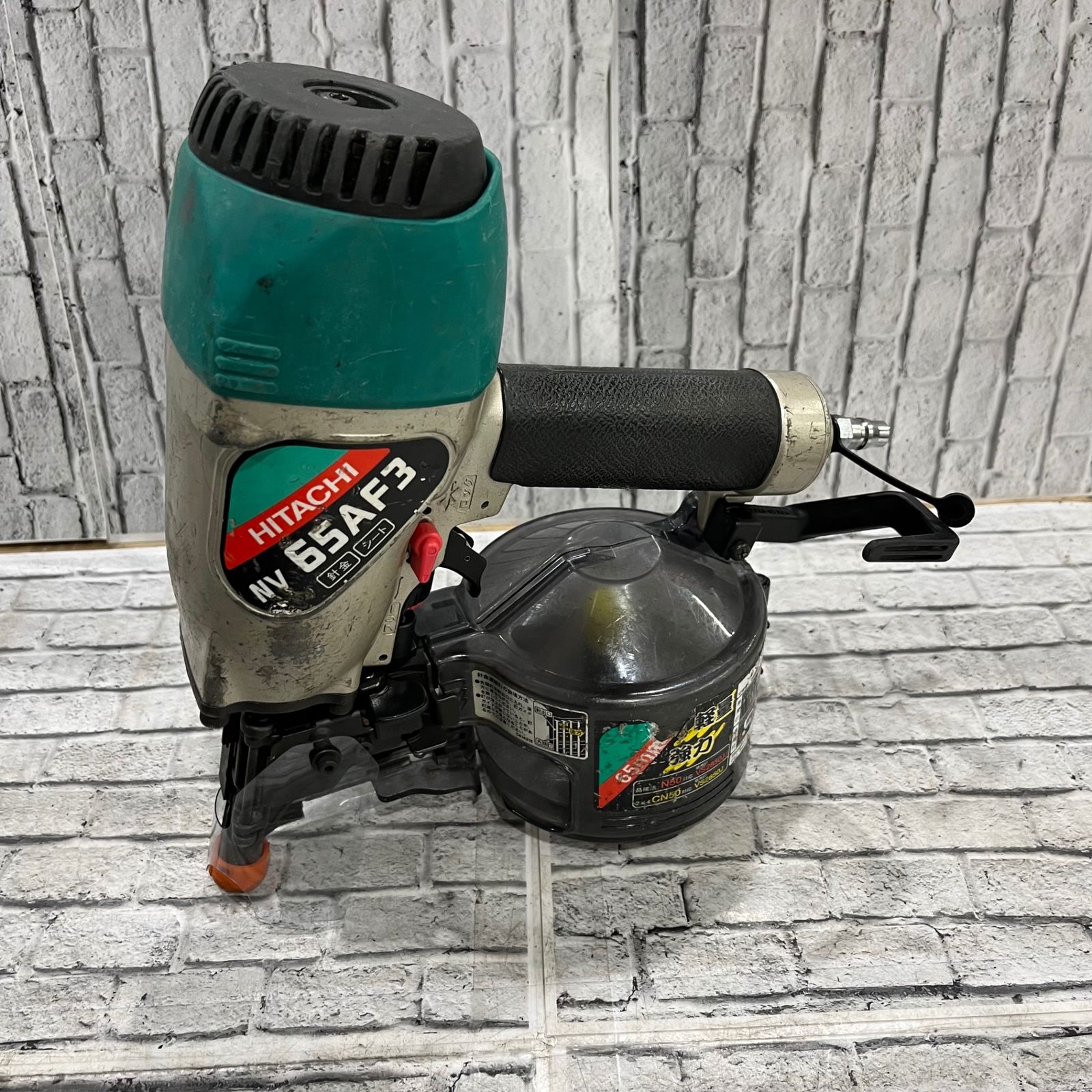 ☆ハイコーキ(HIKOKI ※旧:日立工機) 常圧エア釘打ち機 NV65AF3【川口店  