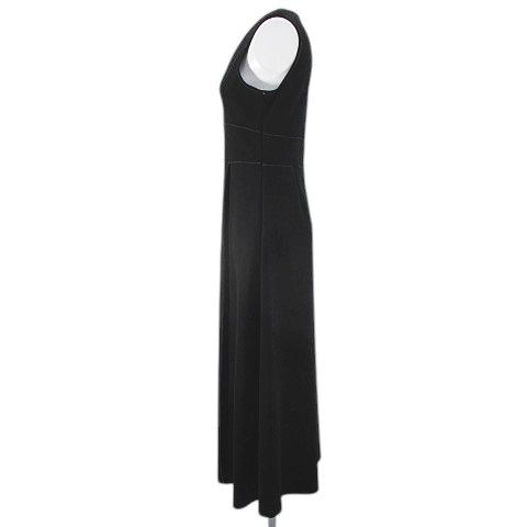 【ザラ】ZARA ウール ブレンド ノースリーブ ワンピース シンプル L 黒 ZARA - 美品 ZARA sizeS ニットワンピ ノースリーブ ワンピース