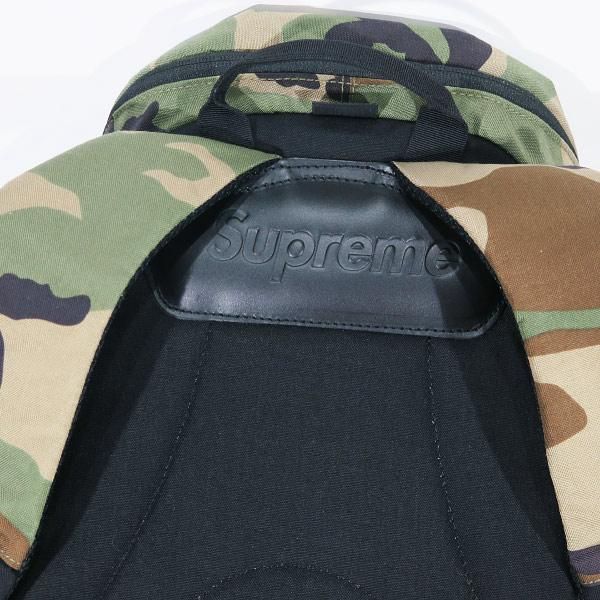 新品同様 SUPREME シュプリーム 15AW BACKPACK バックパック カモ 迷彩