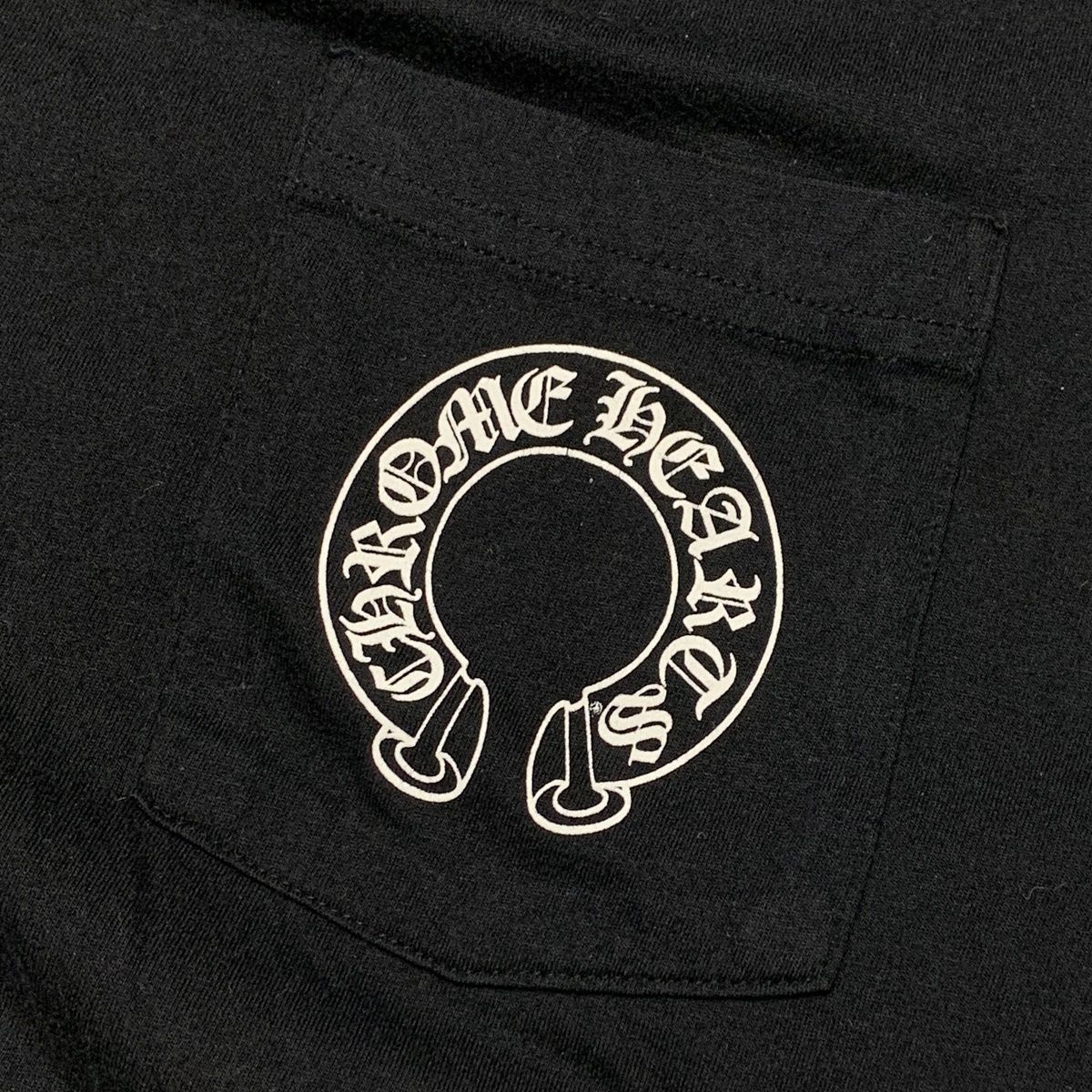 中古】 CHROME HEARTS クロムハーツ ホースシュー プリント ロング