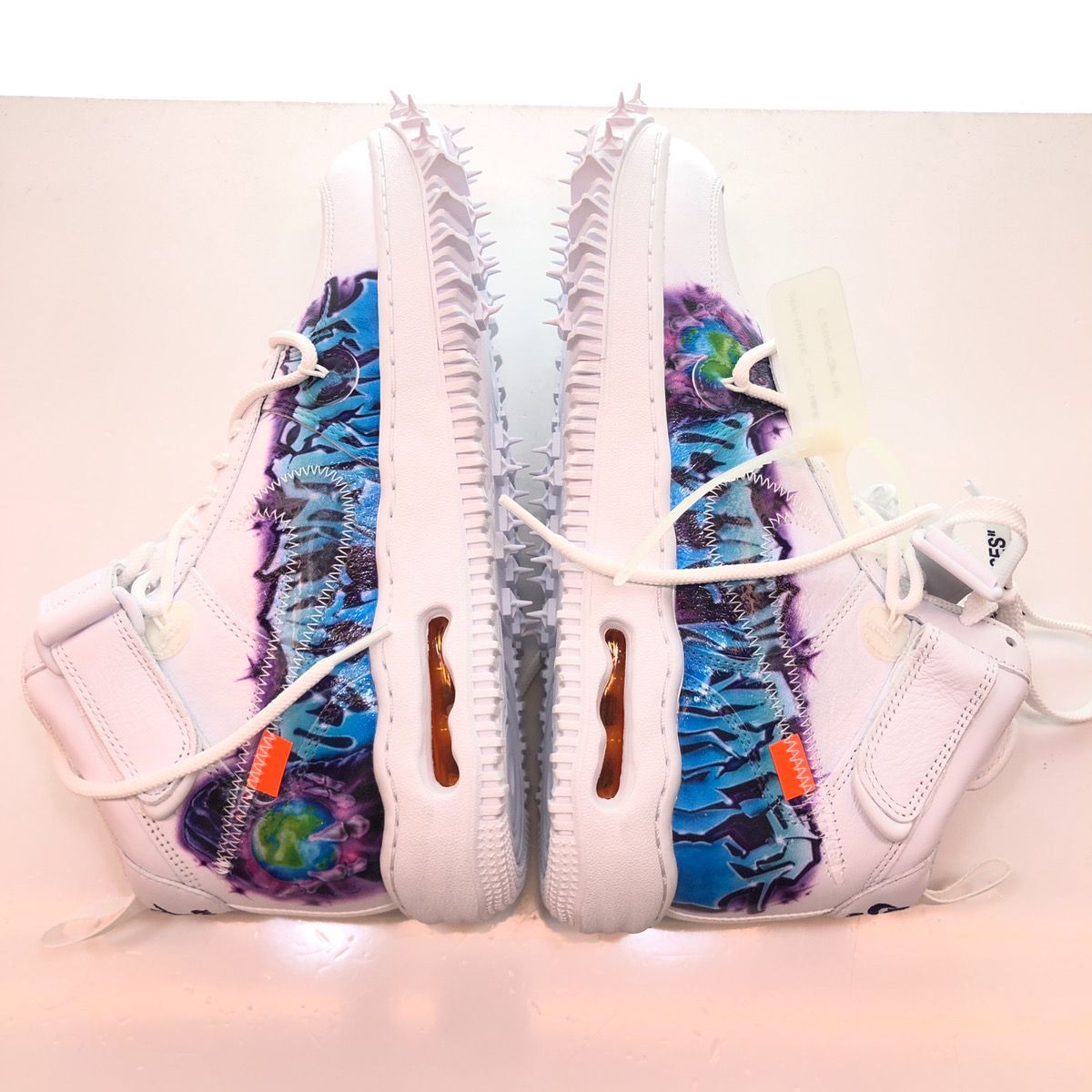 NIKE ナイキ Off-White オフホワイト Air Force 1 Mid Graffiti