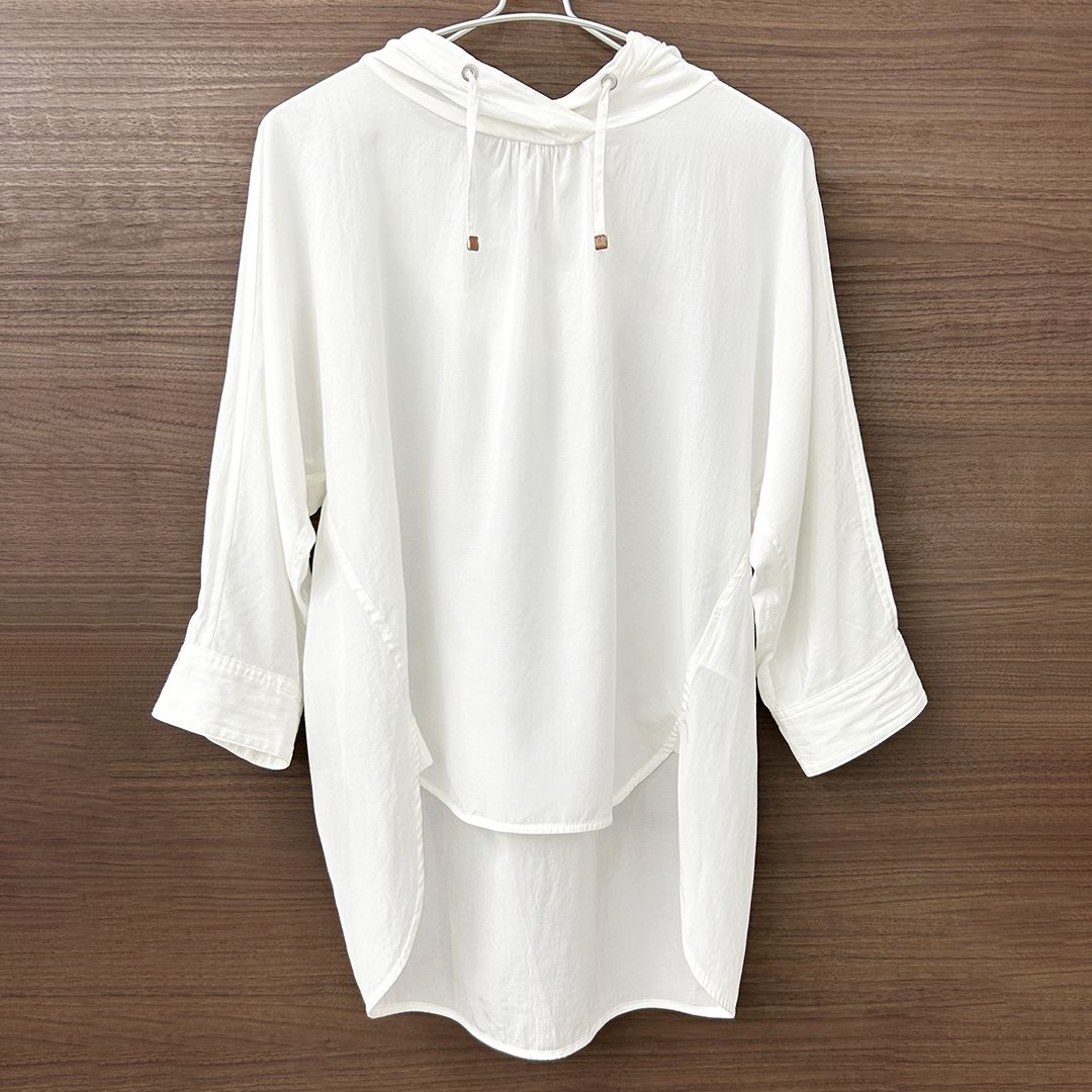 新品未使用　モラビト ブラン　プルオーバー　ブラウス　38 新品未使用 モラビト ブラン プルオーバー ブラウス 38 - メルカリ