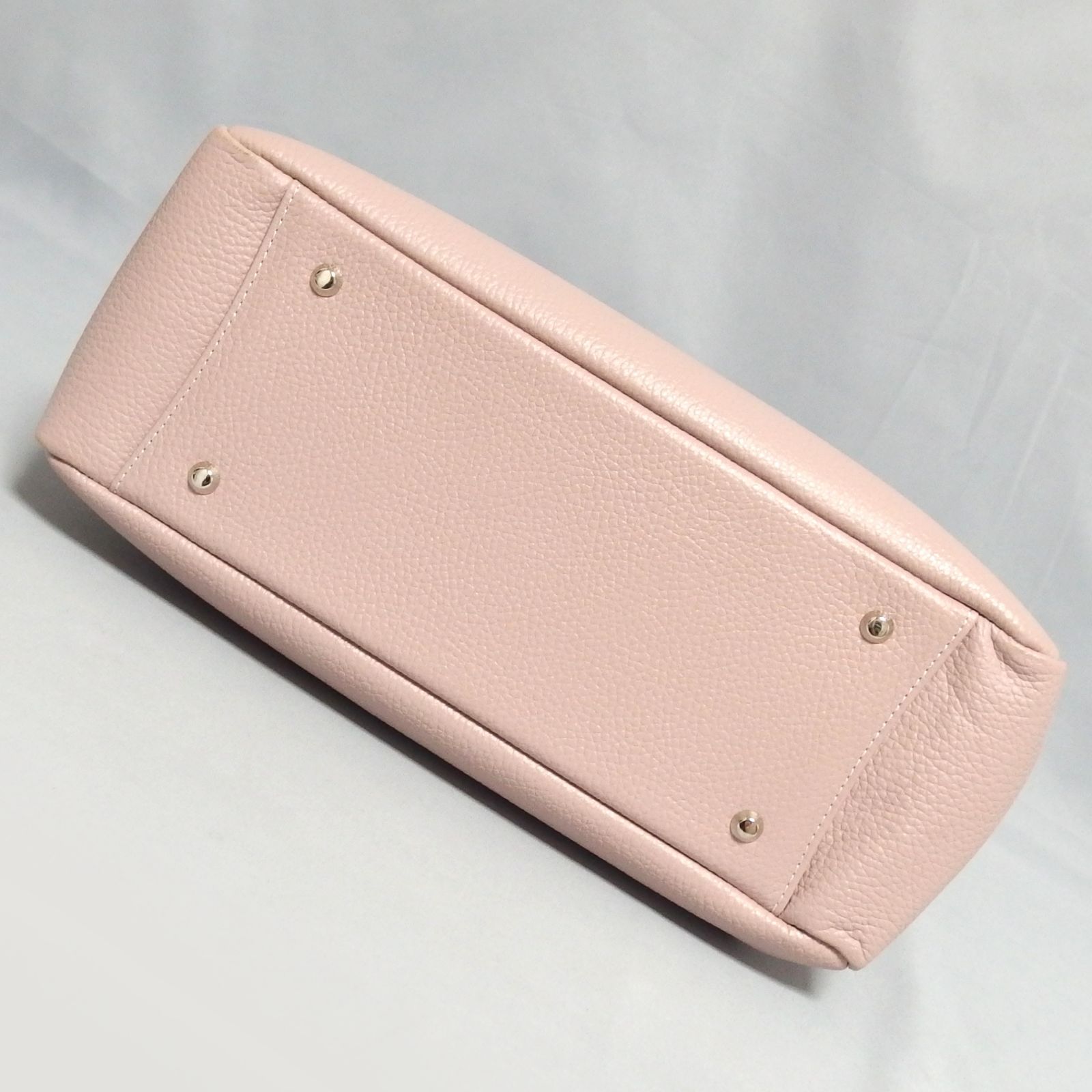 美品☆傳濱野 Mietia NADESIKO Beige 黄金比デイリーバッグ