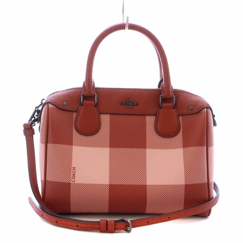 美品✨ コーチ 2way ショルダーバッグ ハンドバッグ ミニベネット ボストン 美品 コーチ 2way ミニベネット ショルダーバッグ ハンドバッグ