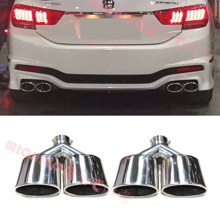 ステンレス 4本出し マフラーカッター ベンツ BMW アウディ