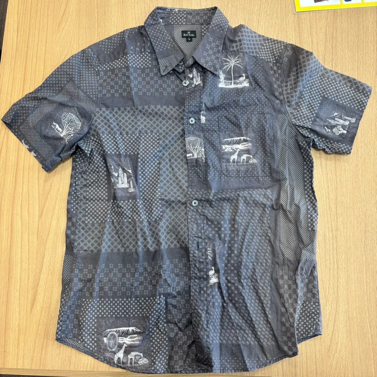 EL4】Paul smith PS ポールスミス 2点セット 半袖柄シャツ