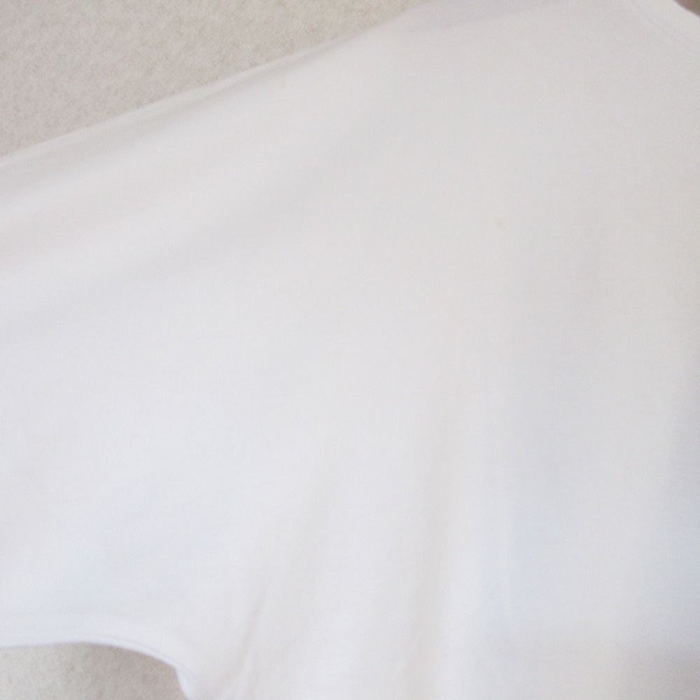 美品 21SS ebure エブール 半袖 レース刺繍 カットソー 38 ホワイト レディース 古着 中古 ebure 美品 21SS エブール 半袖 レース刺繍 カットソー 38
