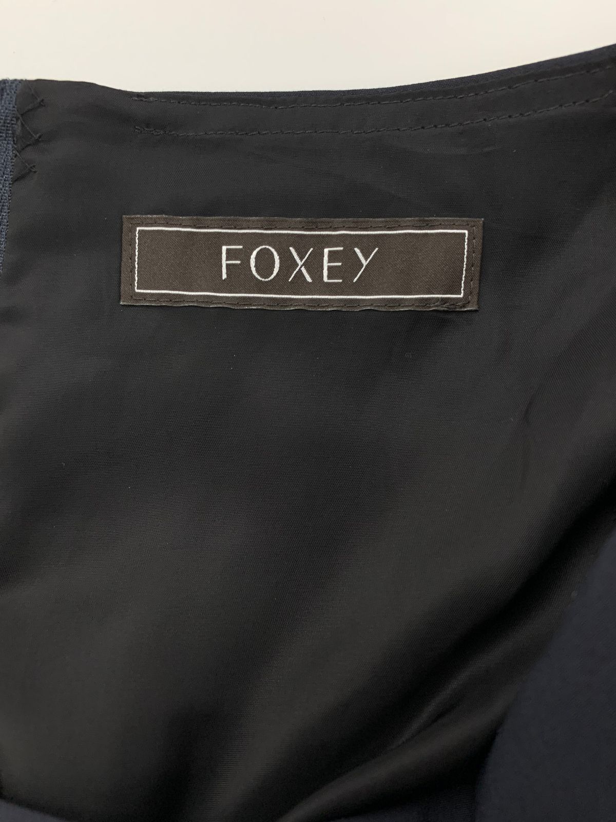 フォクシーブティック Romy Dress 43561 ワンピース 40 ネイビー
