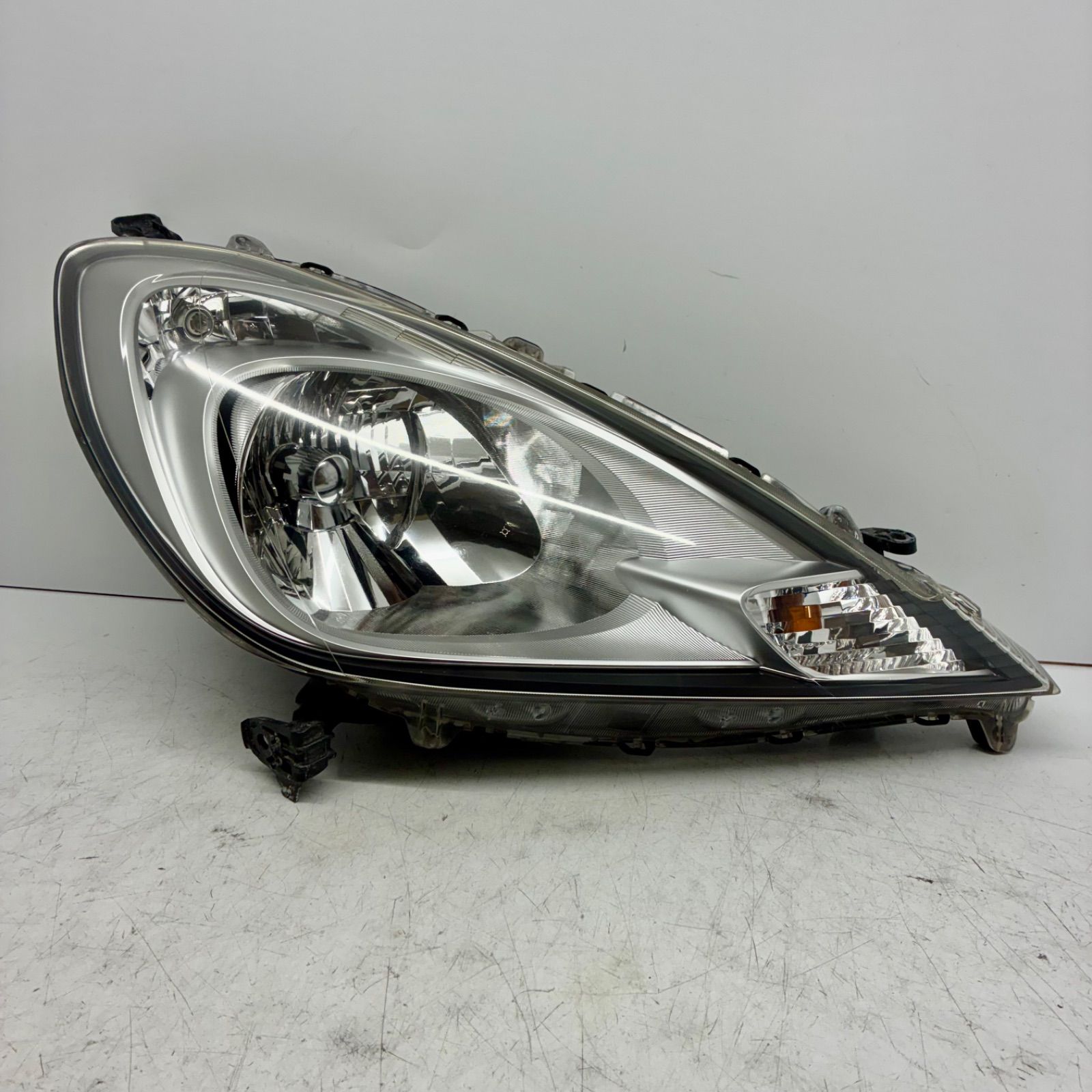 コーティング済 ホンダ GE6 GE7 GE8 GE9 フィット FIT ヘッドライト ランプ レンズ 右側 運転席側 R HID STANLEY P9604 刻印 4 P71537