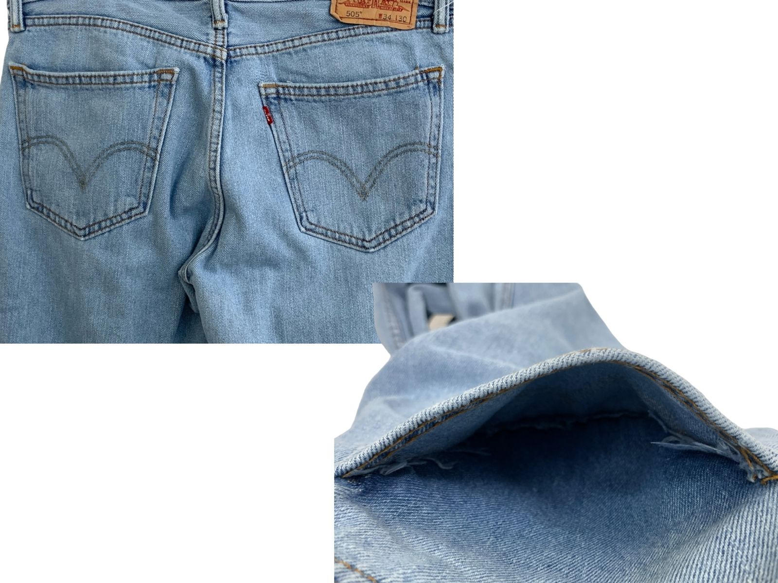 Levi's (リーバイス) 505 STRAIGHT FIT ストレートフィット デニム