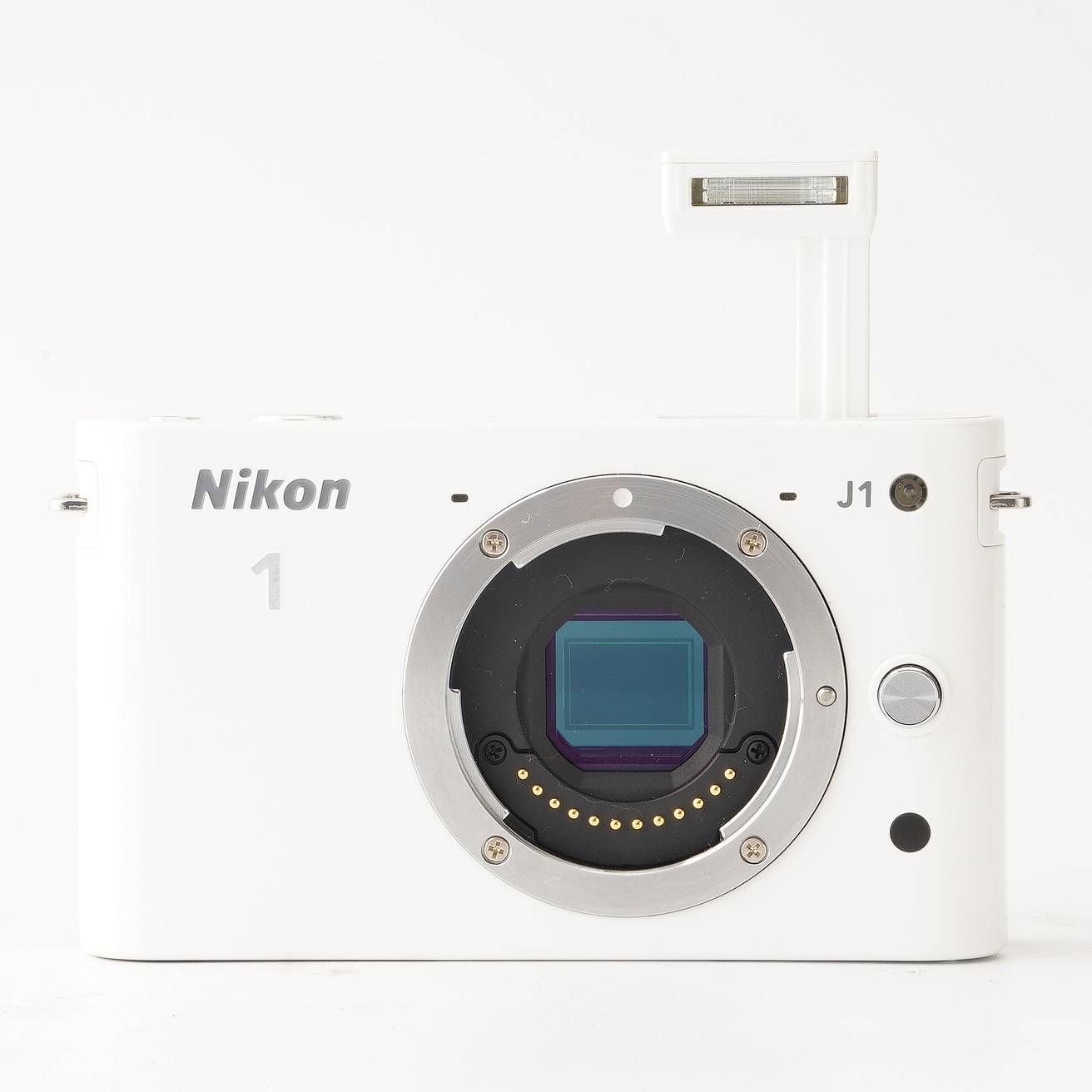ニコン Nikon 1 J1 ホワイト 1 NIKKOR 10-30mm F3.5-5.6 VR / 1 NIKKOR 