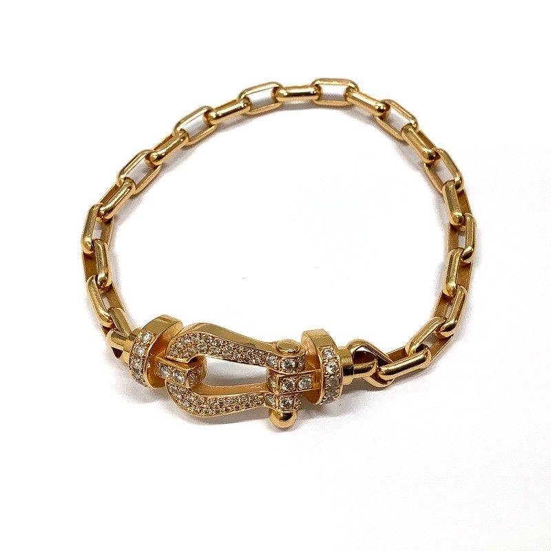 FRED フォース10 イエローゴールド　LM フレッド FRED フォース10 デュオリング イエローゴールド Au750