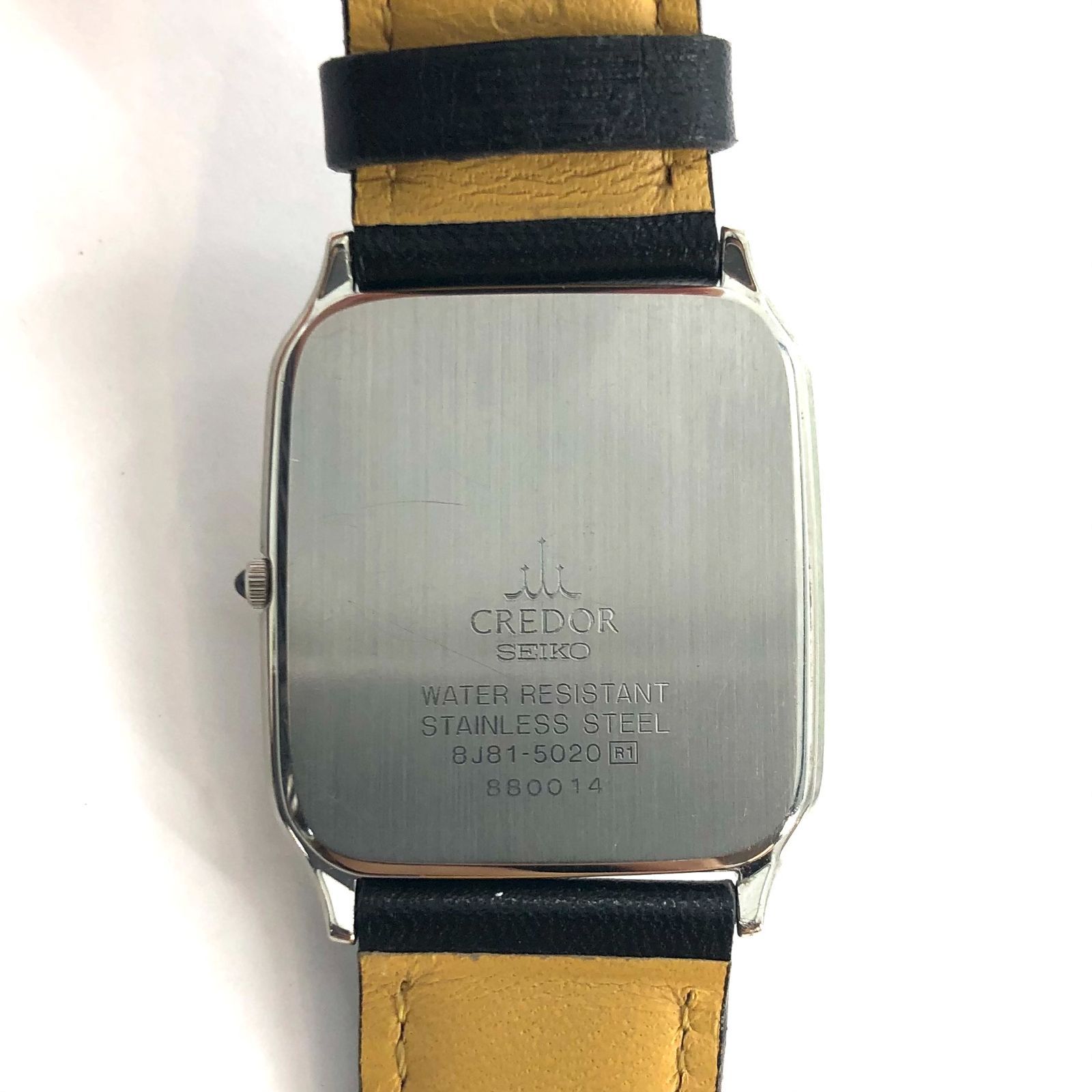 SEIKO セイコー CREDOR クレドール 8J81-5020 SS/QZ シルバー